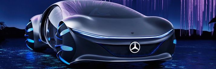 Mercedes-Benz, вдохновленный фильмом "Аватар"