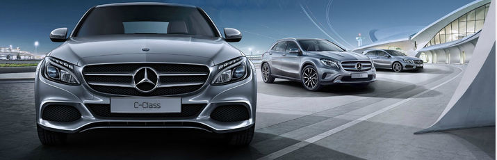 Специальное предложение на автомобили C-Class, E-Class, GLA-Class, GLC Coupe, GLE Coupe, GLE SUV, A-Class, GLC SUV и GLS-Class