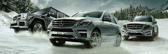 Система полного привода 4MATIC в Mercedes-Benz